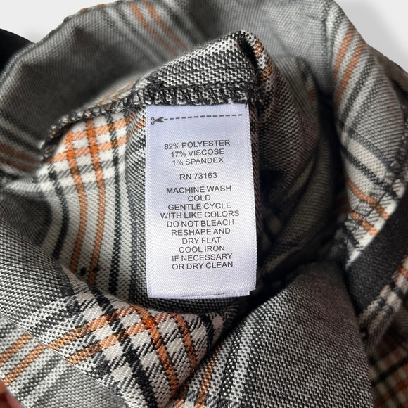 Melissa Paige Academia Plaid Wide Leg Pants Size Small - Picture 7 of 13